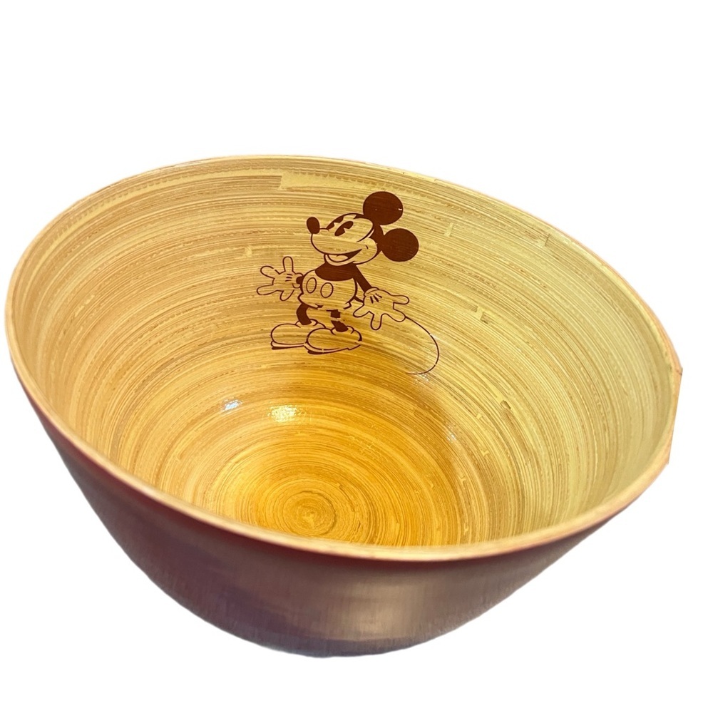 Disney Mickey Mouse Bamboo Bowl